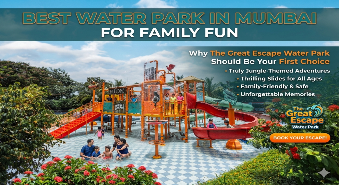 Best Water Park in Mumbai for Family Fun - Why The Great Escape Water Park Should Be Your First Choice