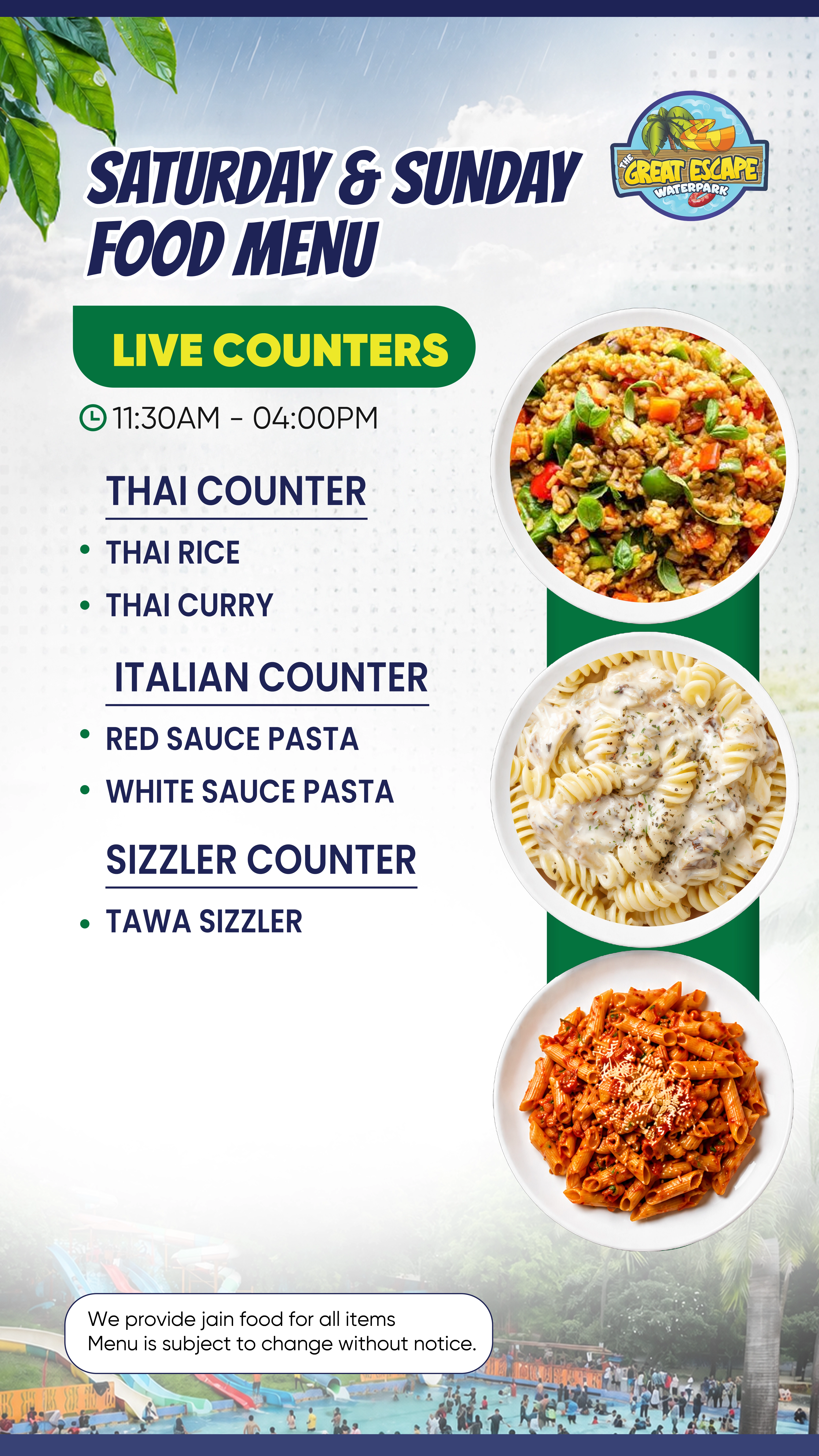 Saturday Sunday Counter